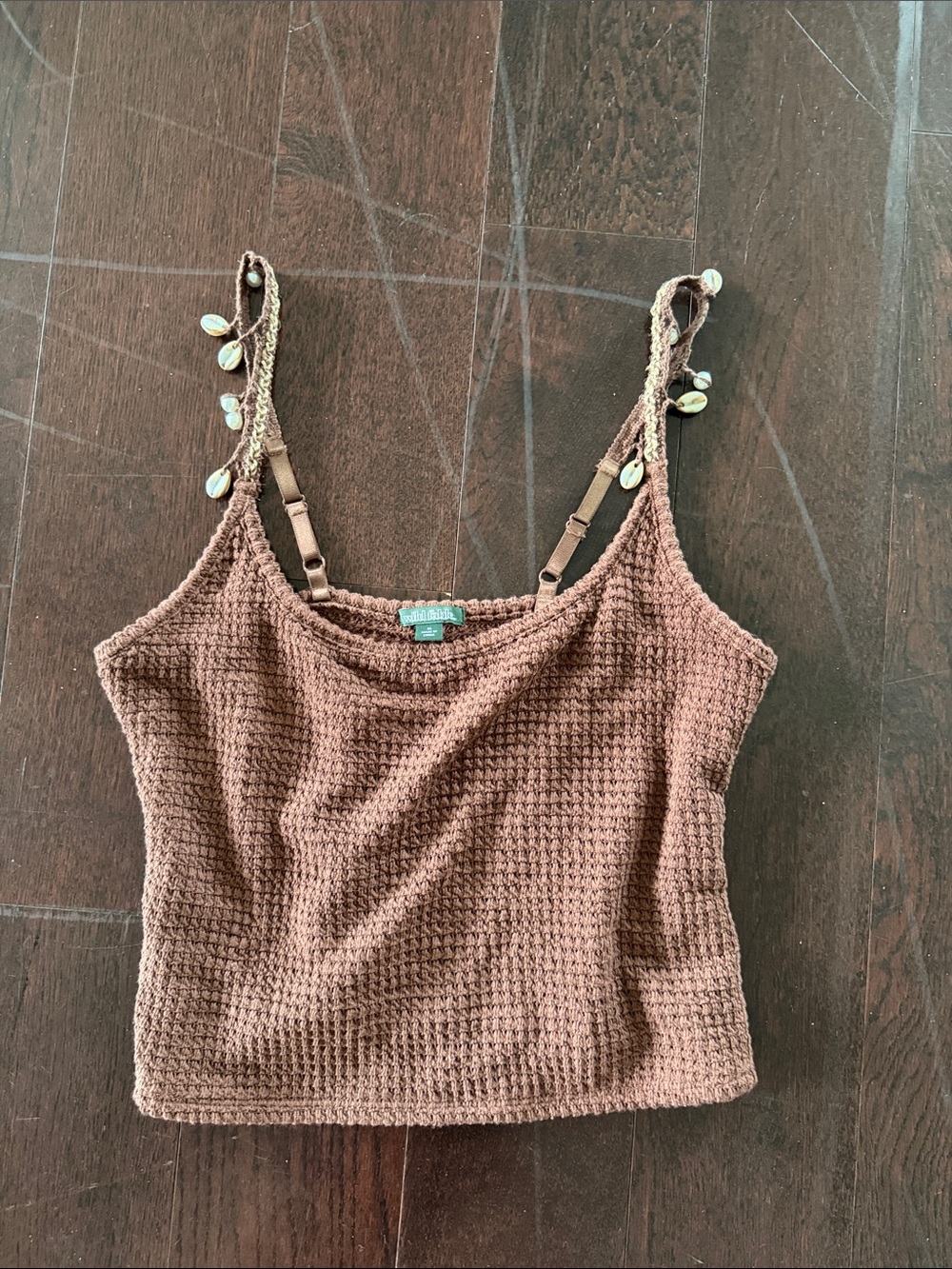 Wild Fable Cropped Tank with Shells